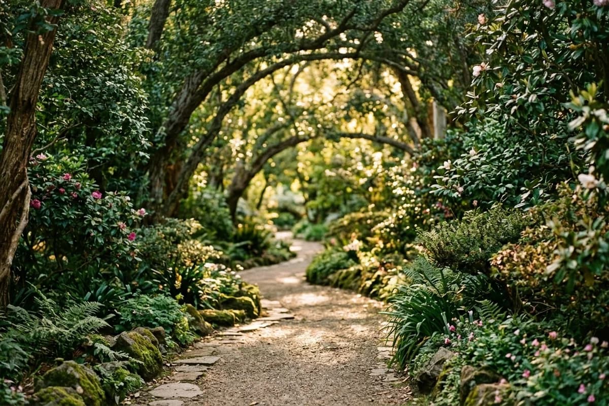 Lush hidden paths of Wendy Whiteley's Secret Garden in Lavender Bay